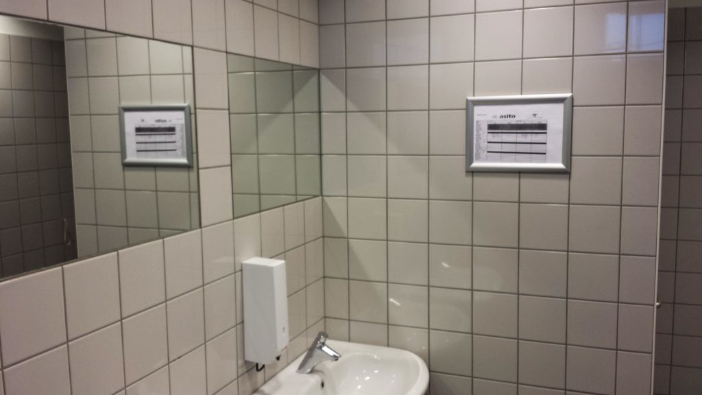 smart washroom sensors iot cleaning